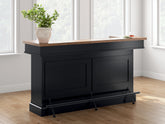 Hoover Furniture Outlet - Ashley Furniture - Wildenauer 78" Bar - Bar - D634-65